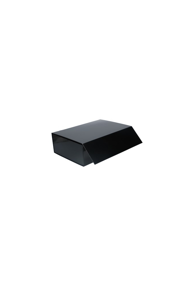 Wijn Magneetdozen New York FSC® Zwart Glans 33x22x10cm Inlay 2fl 25t