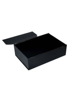 Wijn Magneetdozen New York FSC® Zwart Glans 33x22x10cm Inlay 2fl 25t