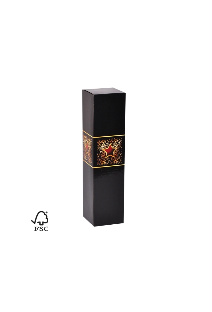 Wijndoos 1 fles Estrella 8.7x8.7x36cm FSC® 50stuks