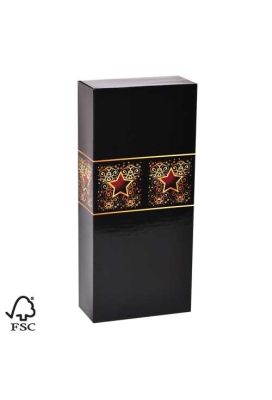 Wijndoos 2 fles Estrella 16.4x8x36.5cm FSC® 50stuks