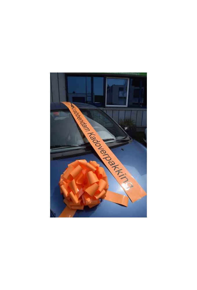 Breed Openings lint Lak Oranje 25cm x 10meter
