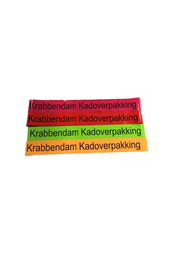 Breed Openings lint Lak Rood 25cm x 10meter