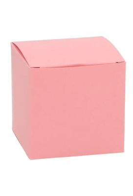 Kadodoosjes KrabBOX FSC® Roze 10x10x10cm 25stuks