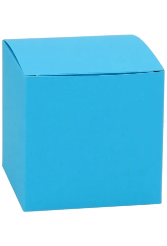 Kadodoosjes KrabBOX FSC® Blauw 8x8x8cm FSC® 25stuks