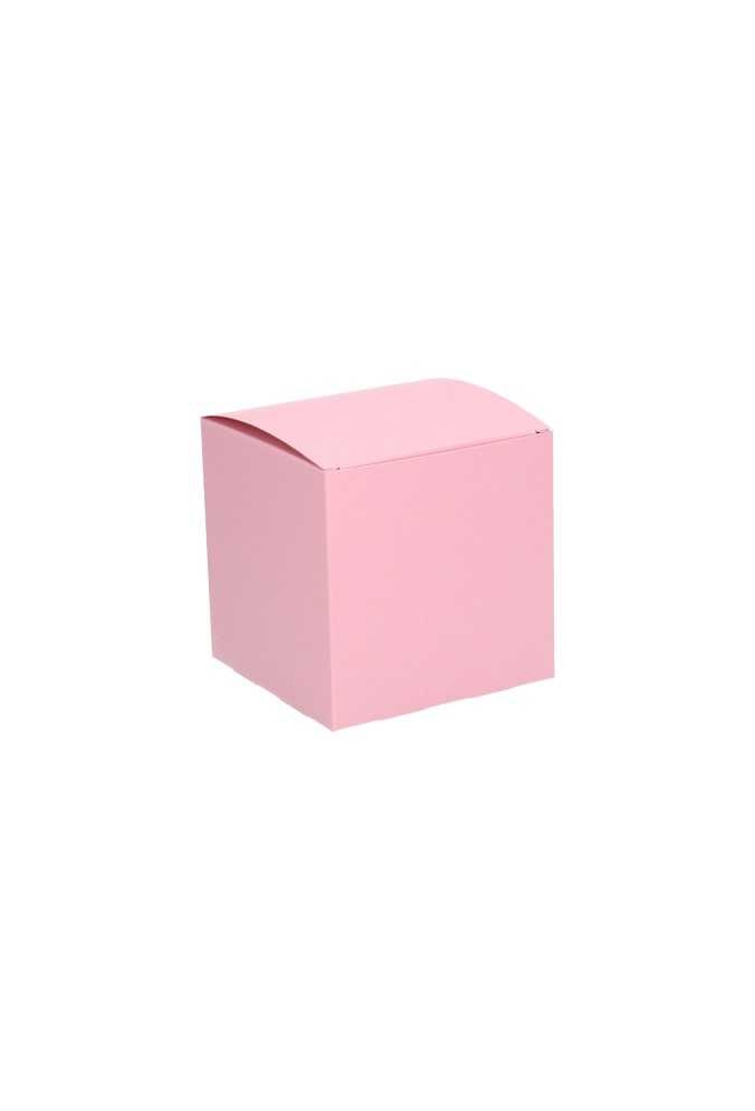 Kadodoosjes KrabBOX Gerecycled Roze 10x10x10cm 25stuks OP IS OP