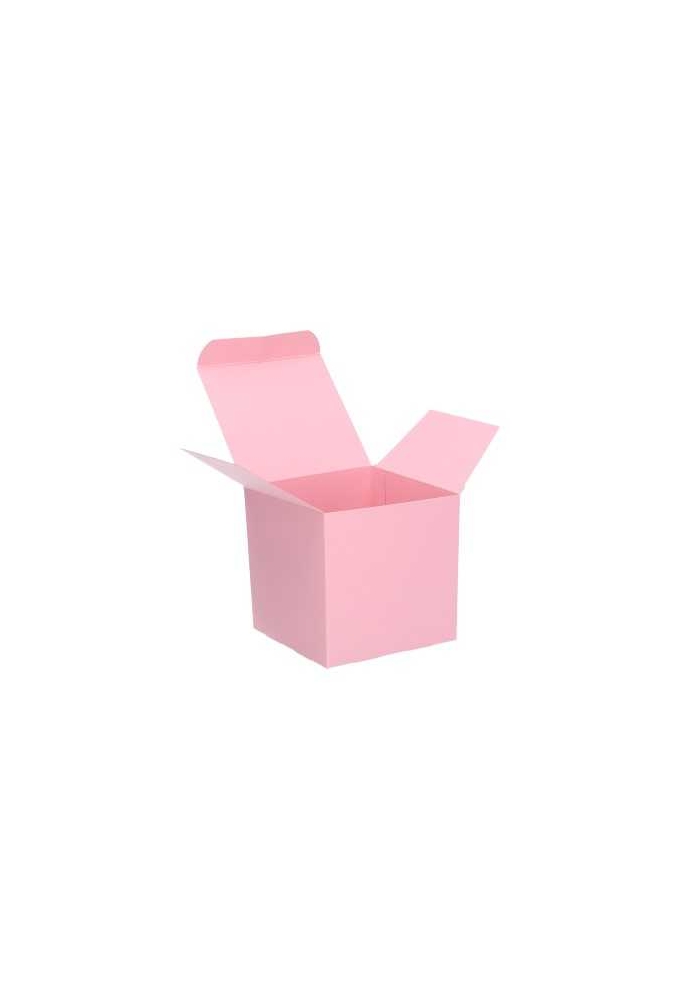 Kadodoosjes KrabBOX Gerecycled Roze 10x10x10cm 25stuks OP IS OP