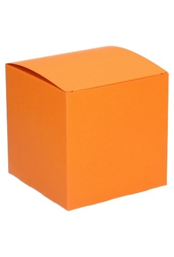 Kadodoosjes KrabBOX Gerecycled Oranje10x10x10cm 25stuks OP IS OP