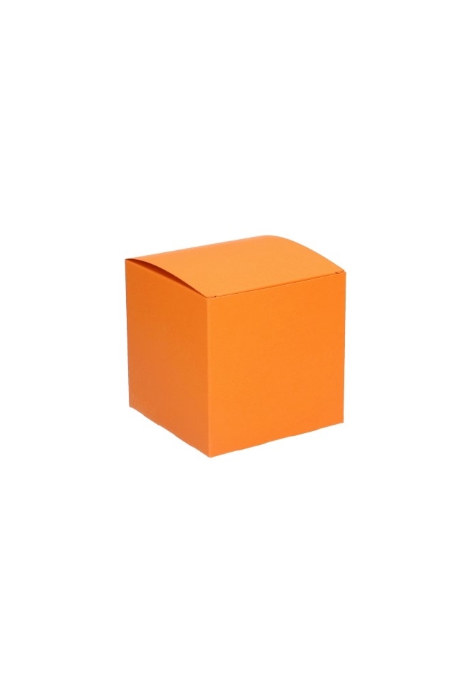 Kadodoosjes KrabBOX Gerecycled Oranje10x10x10cm 25stuks OP IS OP