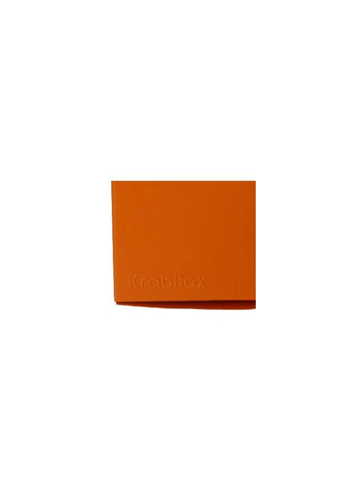 Kadodoosjes KrabBOX Gerecycled Oranje10x10x10cm 25stuks OP IS OP