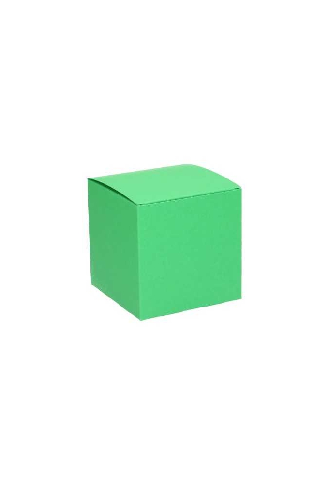 Kadodoosjes KrabBOX Gerecycled Groen 10x10x10cm 25stuks OP IS OP