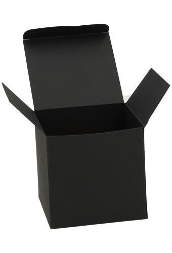 Kadodoosjes KrabBOX FSC® Zwart 10x10x10cm 25stuks