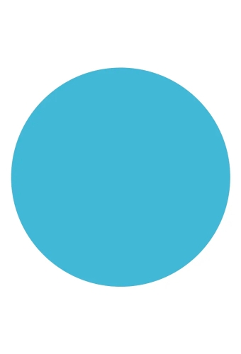 Etiketten IJs Blauw Sluiting Zegel Rond 2.5cm 1000stuks