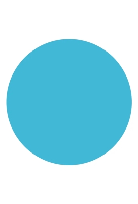 Etiketten IJs Blauw Sluiting Zegel Rond 2.5cm 1000stuks