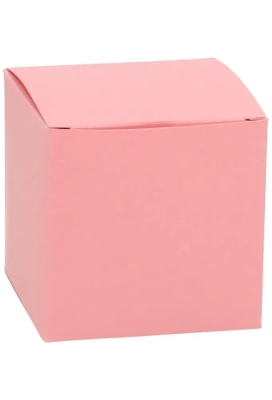 Kadodoosjes KrabBOX FSC® Roze 8x8x8cm 25stuks