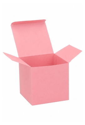 Kadodoosjes KrabBOX FSC® Roze 8x8x8cm 25stuks