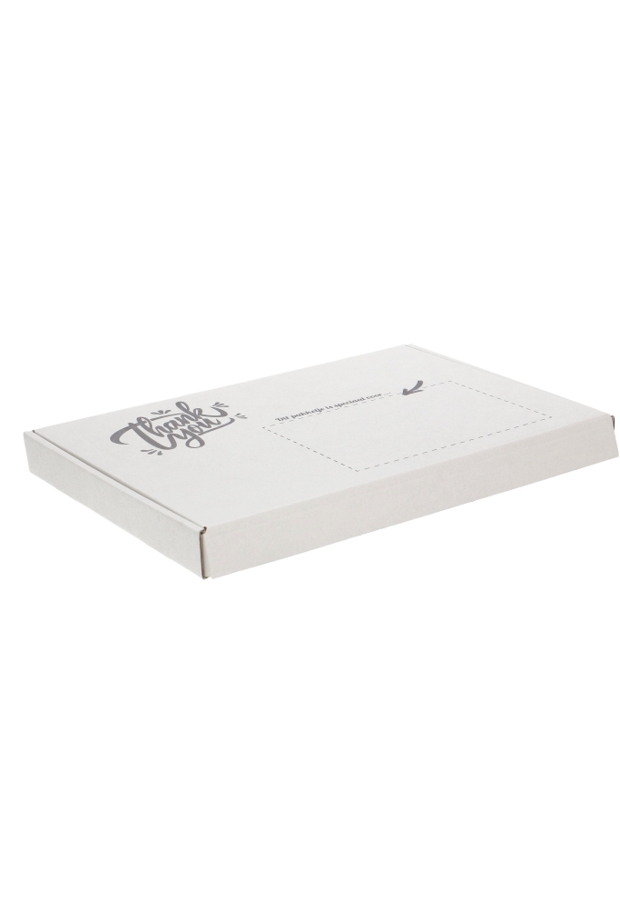 Brievenbusdoos Budget Thank you A4 31x22x2.8cm 10 stuks