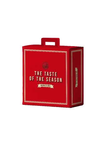 Geschenkdoos Draagbox Buonissimo Koffer Rood 39x39x13cm 15stuks