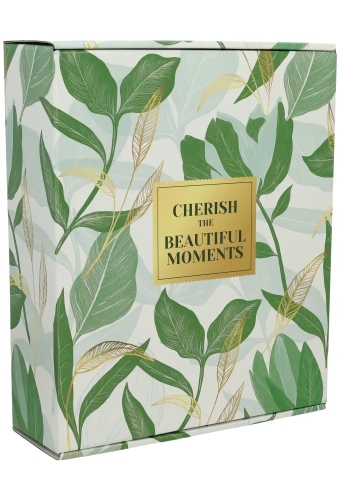 Wijnverpakking Cherish The Beautful Moments 3 fles Flessen Inlay 33.5x28.4x9.5cm 15 stuks