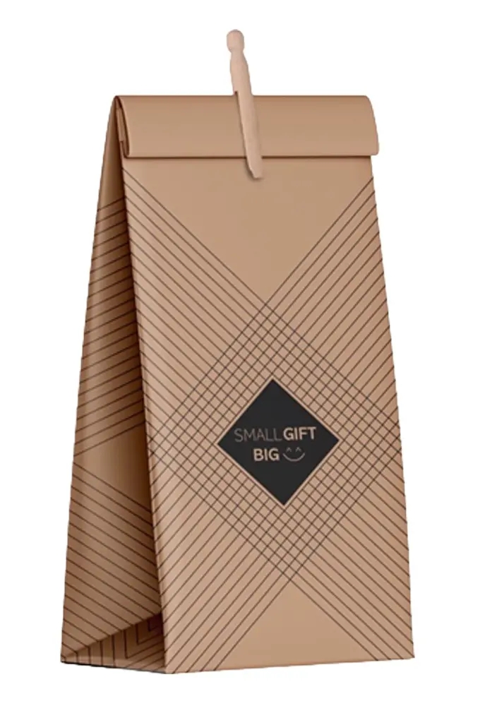 Kadozak Small Gift Bage & Knijper 20x10x47cm 50stuks