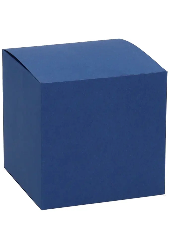 Kadodoosjes KrabBOX FSC® Donker Blauw 8x8x8cm 25stuks