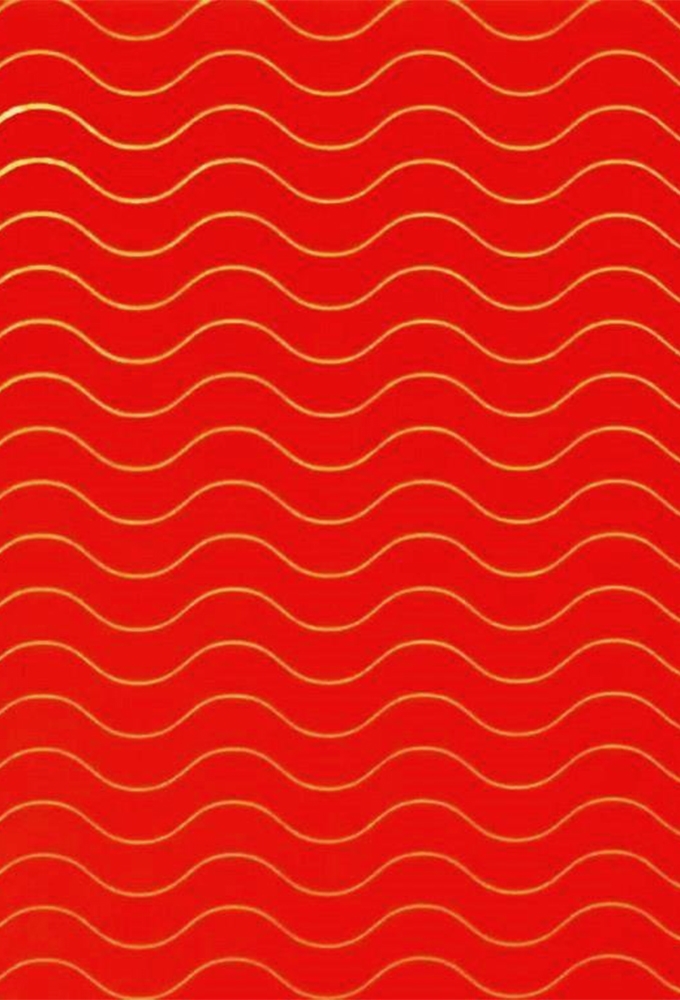 Kadopapier Red Wave Metallic 70cm x 150meter