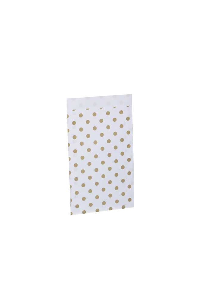 Kadozakjes Gouden Dots 17x25cm 250stuks