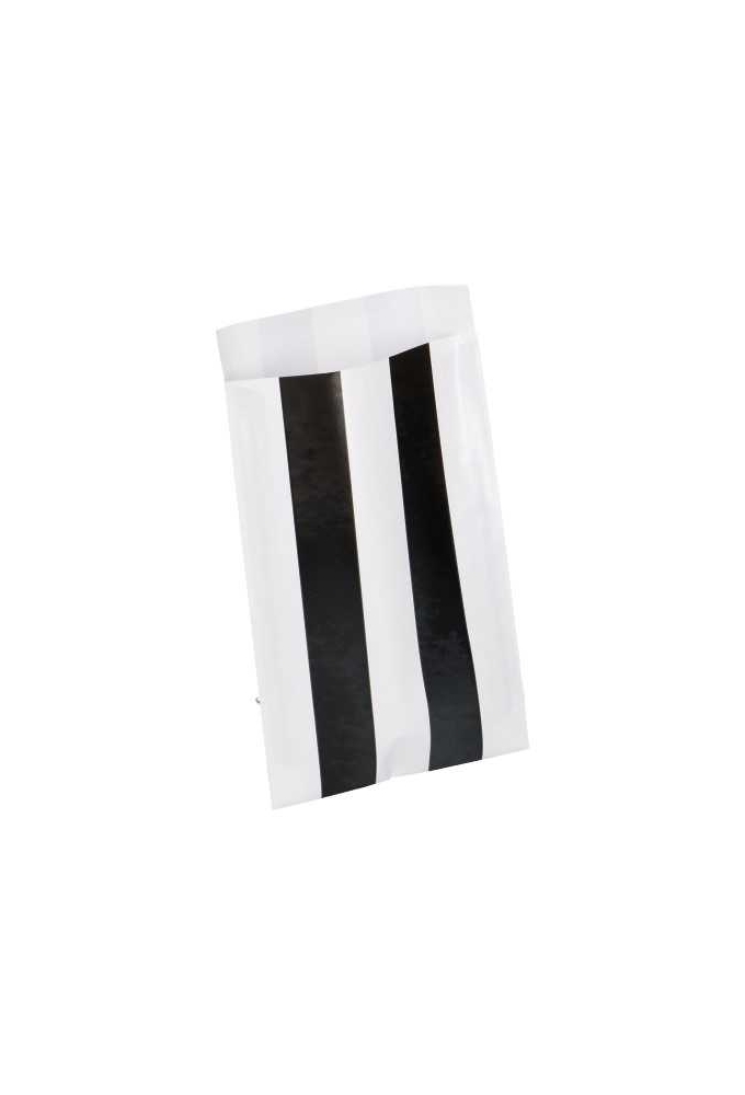 Kadozakjes Zwart & Wit Mat 7x13cm 250stuks