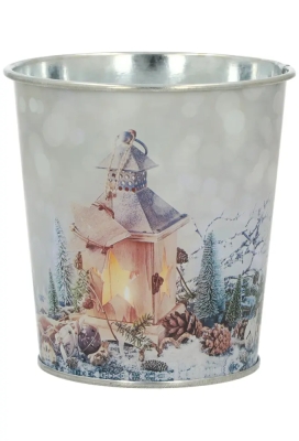 Zinken Emmertjes Christmas Night Wit 9x10cm 1stuk
