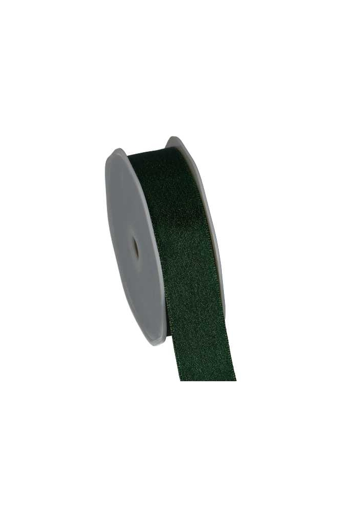 Luxe Satijn Dubbel Lint Groen Metallic 25mm x 20meter