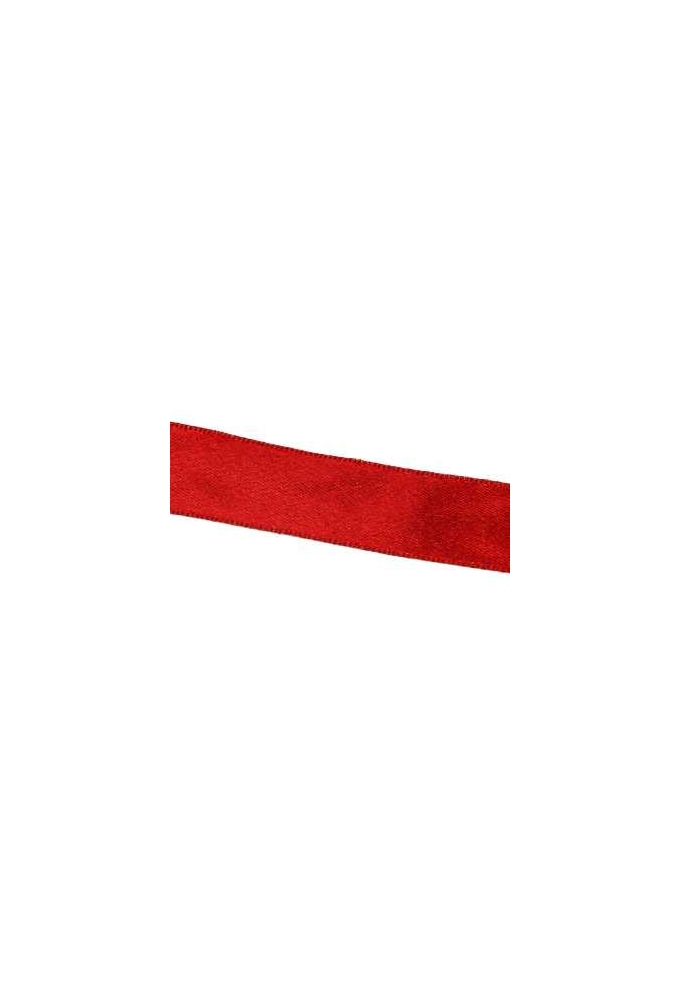 Luxe Satijn Dubbel Lint Rood Metallic 25mm x 20meter