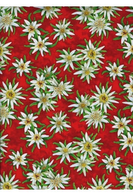 Kadopapier Consumentenrollen Everyday Bloem Rood 70cm x 2meter 1stuks