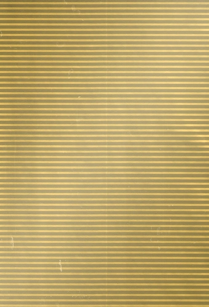 Kadopapier Consumentenrollen Metallic Kerstmis Gold Line 70cm x 2m 1s