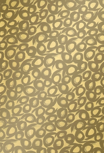 Kerstpapier Consumentenrollen Metallic Kerstmis Curl Gold 70cm x 2m 1s