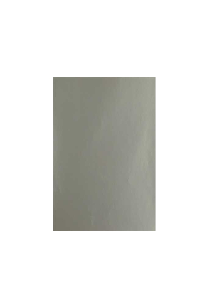Geschenkpapier Coated Mat Zilver 50cm x 100meter