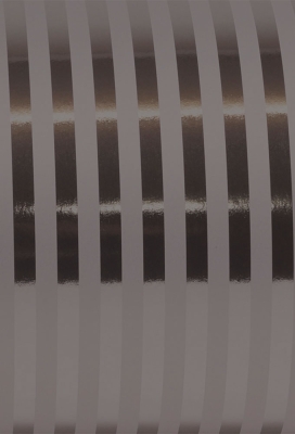 Geschenkpapier Metallised Stripes black 50cm x 100meter