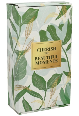 Wijnverpakking Cherish The Beautiful Moments 2 fles Flessen Inlay 33.5x18.7x9.5cm 15stuks