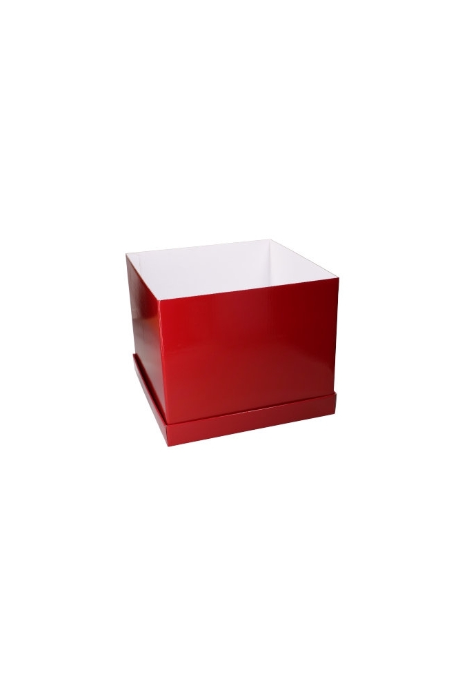 Luxe Geschenkdoos Torino Rood Glossy 40x40x35cm 16 stuks