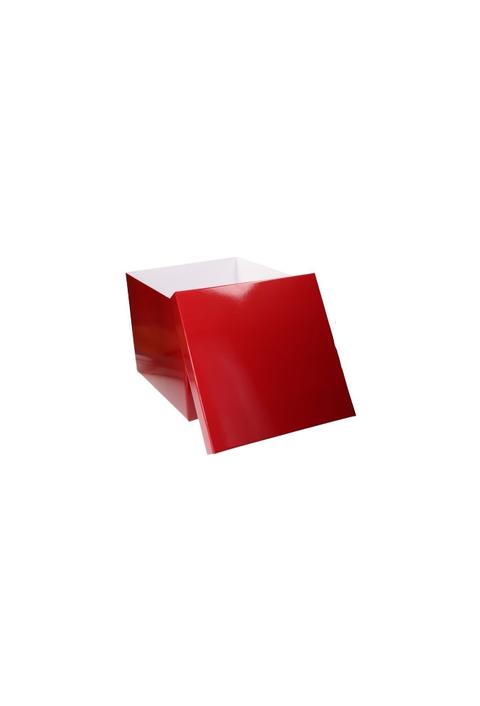 Luxe Geschenkdoos Torino Rood Glossy 40x40x35cm 16 stuks