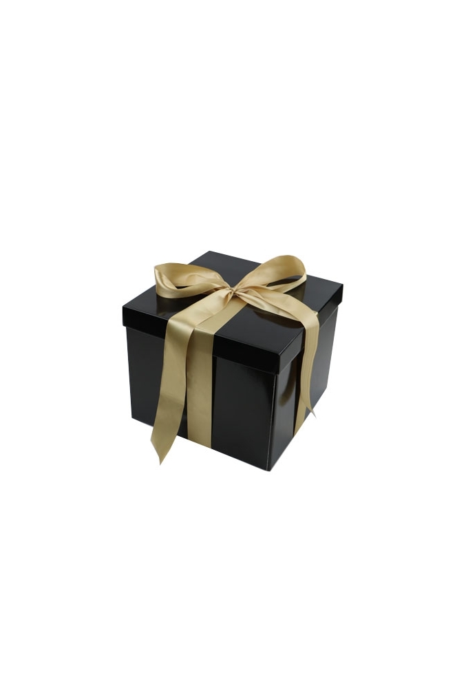 Luxe Geschenkdoos Torino Zwart Glossy FSC® 40x40x35cm 17 stuks
