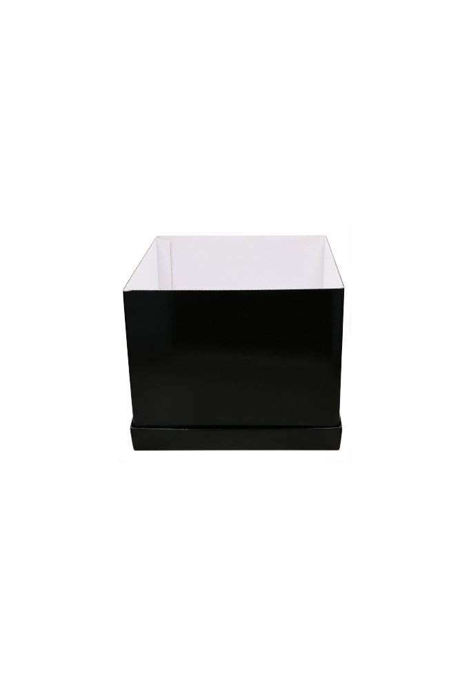 Luxe Geschenkdoos Torino Zwart Glossy FSC® 40x40x35cm 17 stuks