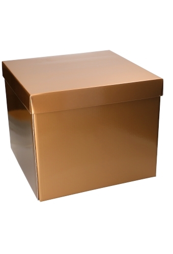 Luxe Geschenkdoos Torino Goud Glossy FSC® 20x20x15cm 19stuks