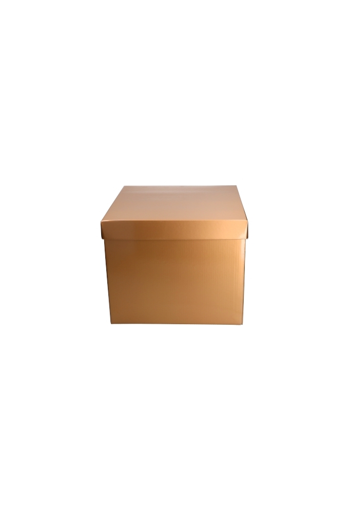 Luxe Geschenkdoos Torino Goud Glossy FSC® 20x20x15cm 19stuks
