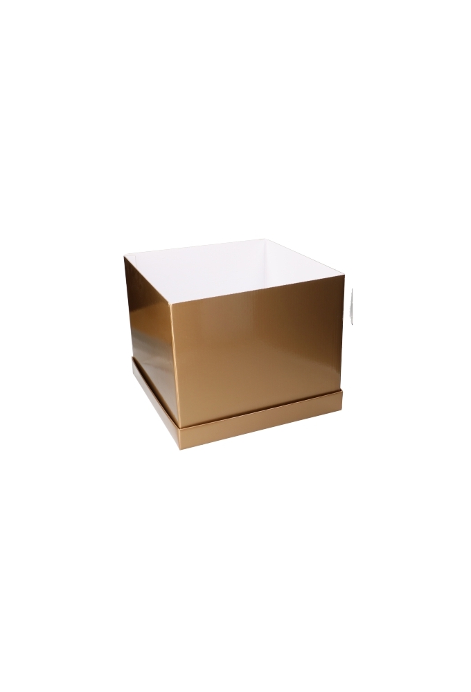Luxe Geschenkdoos Torino Goud Glossy FSC® 20x20x15cm 19stuks