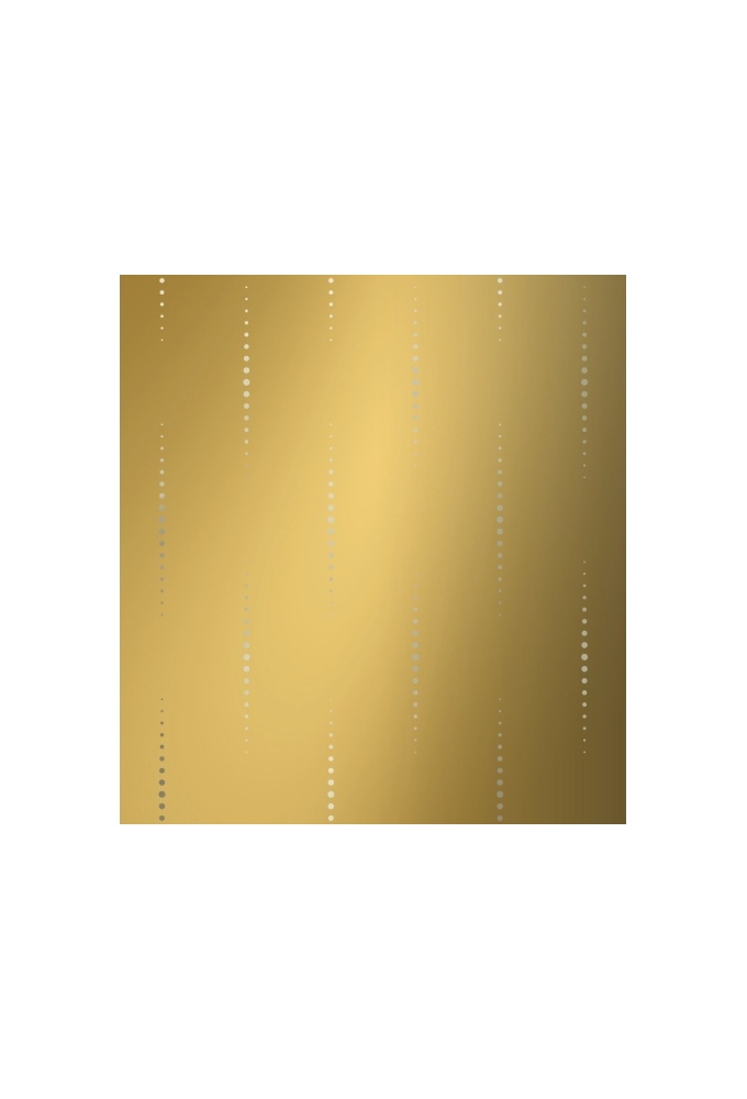 Kerstpapier Metallic Drops Goud 30 cm x 100meter