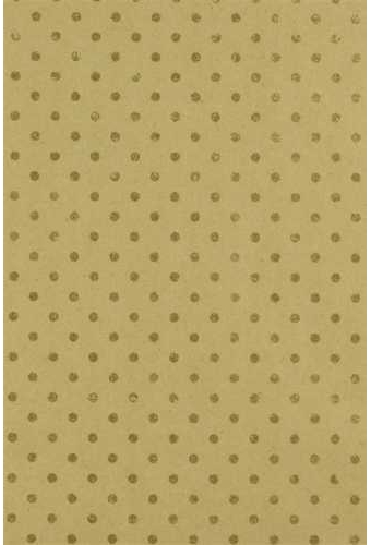Kadopapier Glitter Dots Goud 70gr 40cm x 100meter