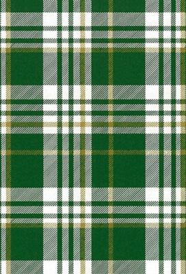 Kerstpapier Coated Schotse Ruit 50cm x 200meter