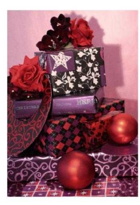 Kerstpapier Bruin Kraft Uni Goud 70cm x 250meter