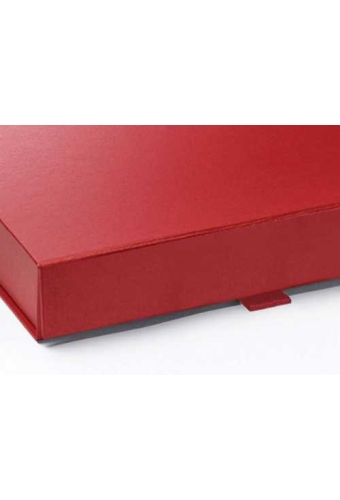 Luxueuze Magneetdozen Diamond & Lintje Rood 17x12x3.5cm 11stuks