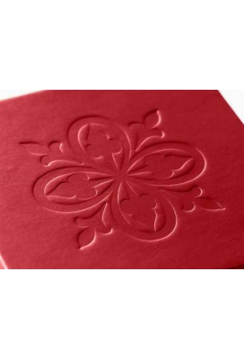Luxueuze Magneetdozen Diamond & Lintje Rood 17x12x3.5cm 12stuks