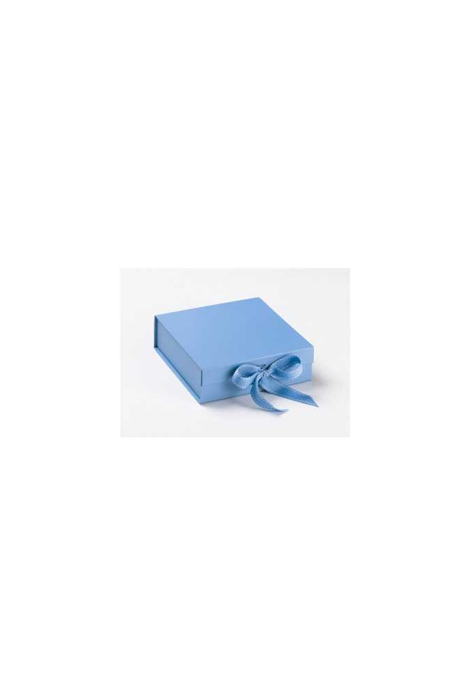 Luxueuze Magneetdozen Diamond & Satijn Blue Mat 20.5x21.5x6cm 12stuks